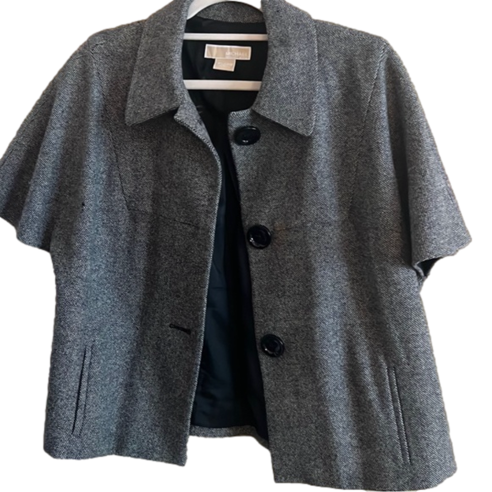 Michael Kors 100% wool cape/jacket